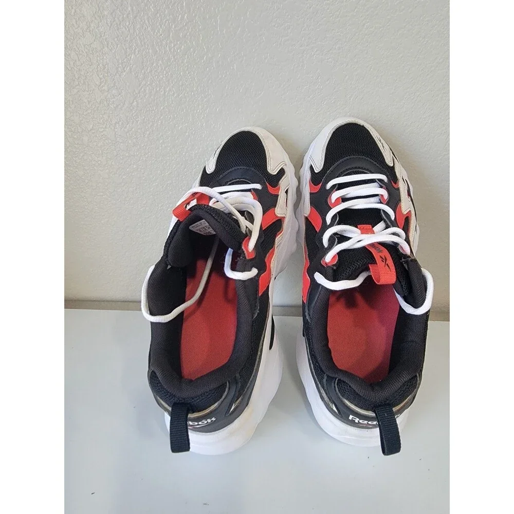 Reebok DMX 1000 Men’s Size 9 Radiant Red Black White Chunky Running Shoes
